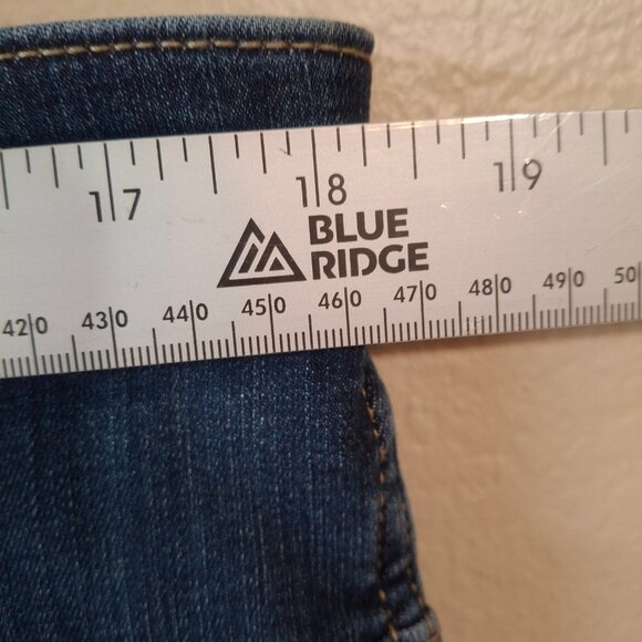 Kut Jeans Donna Fab AB Ankle Skinny Shark Bite Hem 14 Blue - Picture 7 of 11